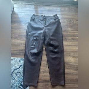 Bar III Brown Straight Leg Pants